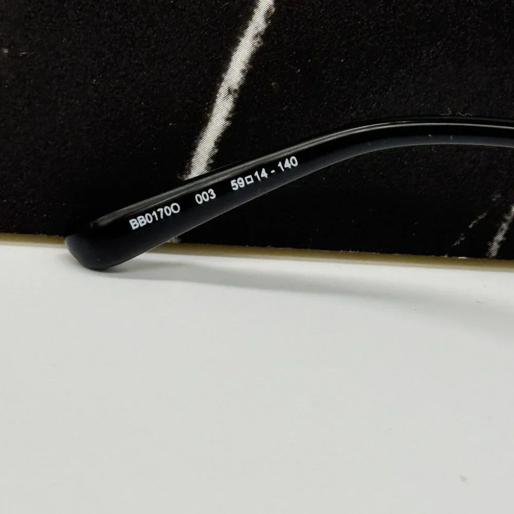NEW BALENCIAGA BB0170O 003 CAT EYE BLACK WOMEN EYEGLASSES BALENCIAGA